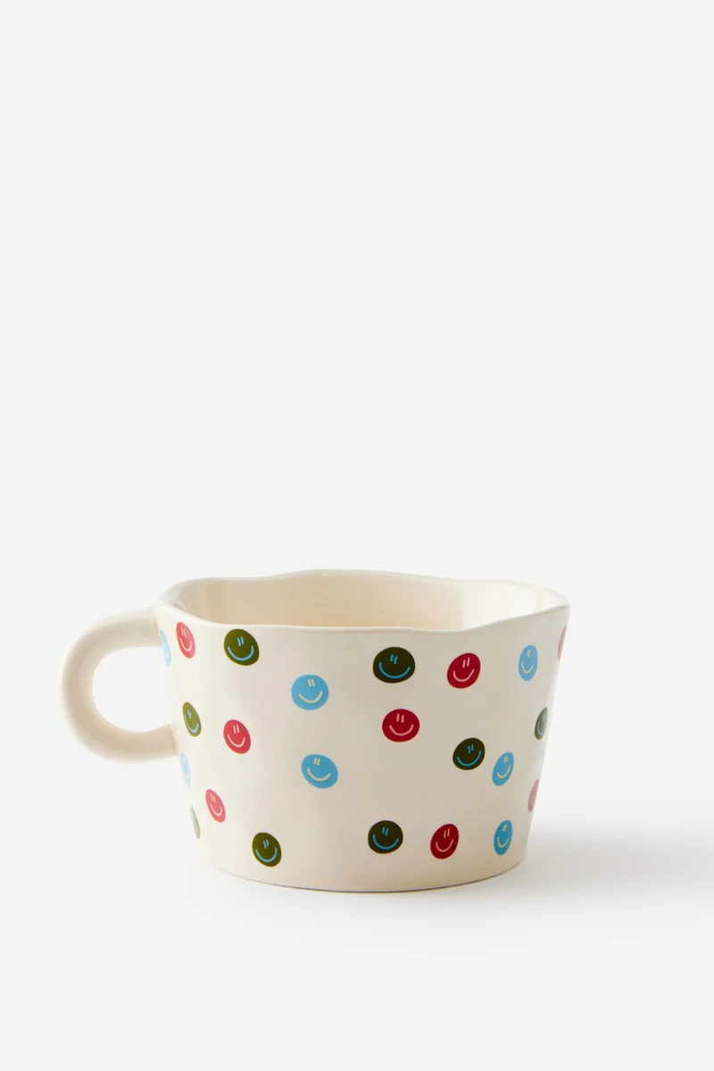 Typo Novelty Shaped Mug
